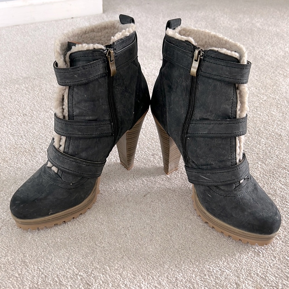 3 inch Heel Heart Soul Bootie